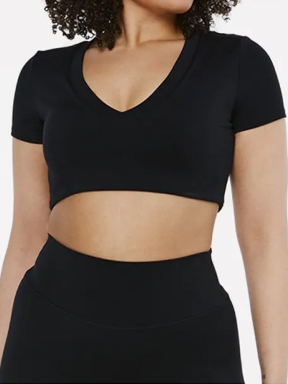CSB Activelux River Crop in Black. Women’s Large